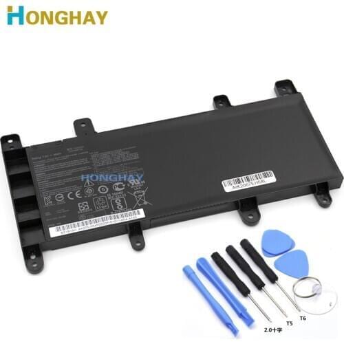 HONGHAY C21N1515 Laptop Battery For ASUS VivoBook X756 X756UA X756UJ X756UX X756UB X756UQ X756UV X756UW 7.6V 38WH
