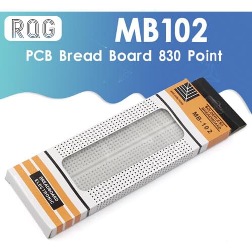 Breadboard 830 Point PCB Board MB-102 MB102 Test Develop DIY kit nodemcu raspberri pi 2 lcd High Frequency