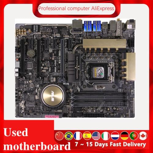 For Asus Z97-Deluxe Desktop Motherboard Z97 LGA 1150 For Core i7 i5 i3 DDR3 SATA3 USB3.0 Original Used Mainboard