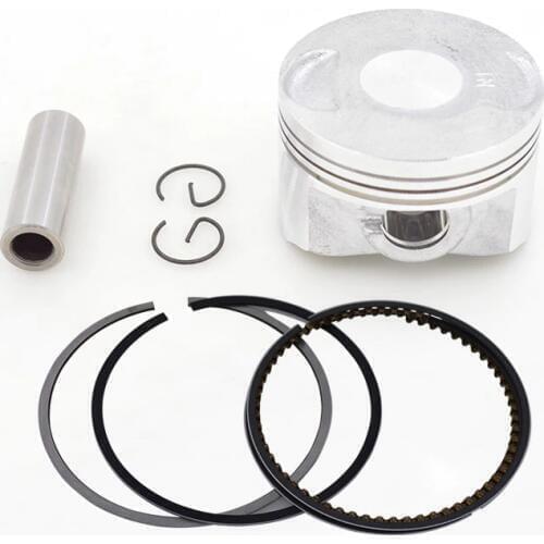 Motorcycle 52.4mm Piston Pin 13mm Ring Gasket Set For Honda WH100 GCC100 SCR100 Modified Engine Spare Parts