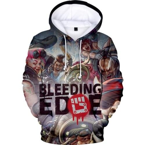 2020 Bleeding Edge 3D Printed High-Quality Hoodies Men/Women Fashion Long Sleeve Hooded Sweatshirt Cosplay Streetshirt Pullover