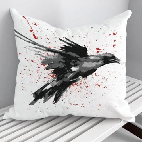 Bird2 Throw Pillows Cushion Cover On Sofa Home Decor 45*45cm 40*40cm Gift Pillowcase Cojines Dropshipping