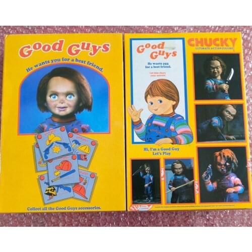 NECA Chucky Good Guy Doll Childs Play Ultimate 4" Action Figure 1:12 Scale Toys Art Box