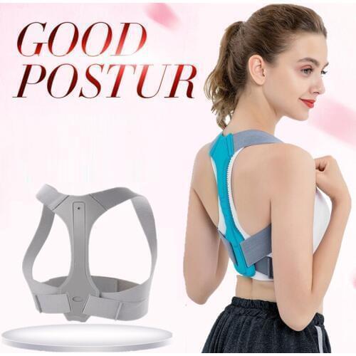 Adjustable Back Posture Corrector Brace Support Belt Clavicle Spine Back Shoulder Lumbar Posture Correction 001