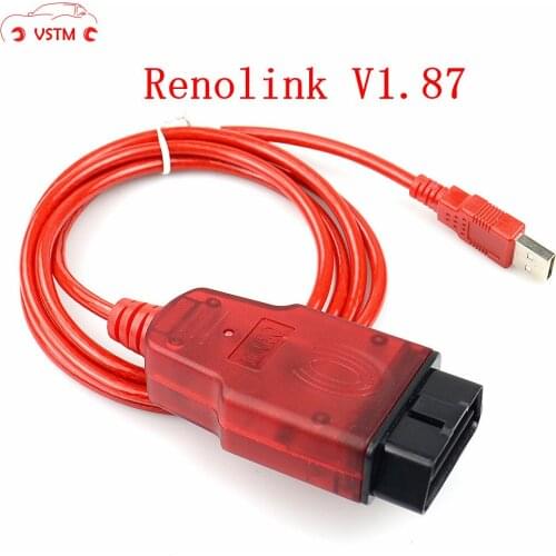 Renolink V1.87 For -R-N Car ECU Programmer ECU Resetting Key Coding UCH Match Dashboard Coding