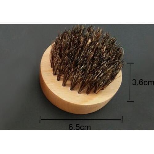 Shaving Brush Boar Bristles Mustache Beard Cleaning Mens Shaving Brush Face Massage Gift for Men