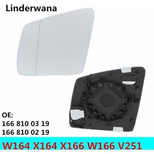 O 2 Plug Heated Mirror Glass For Mercedes-Benz W164 X164 X166 W166 V251 GL350 450 550 166 810 03 19 166 810 02 19