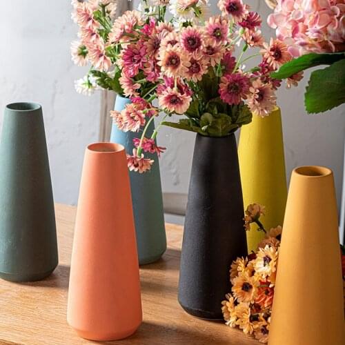 Vases Nordic Home Decoration Accessories For Living Room Ceramic украшения для дома декор для комнаты интерьер для дома декор