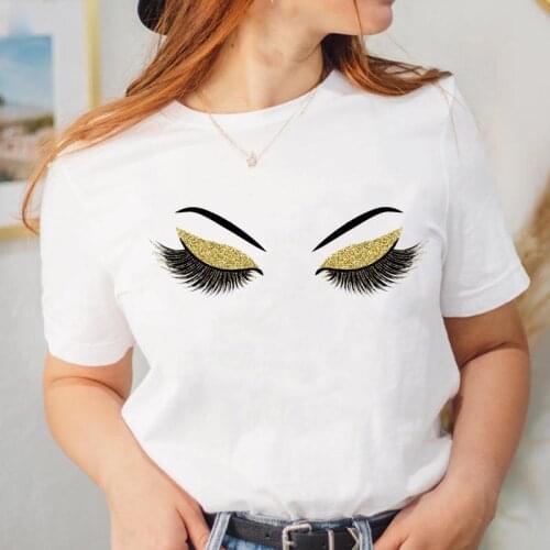 Face Funny Trend Graphic T Shirt Tee Fashion Women Lady Cartoon Top Clothing Female Short Sleeve Lovely T-shirt Clothing