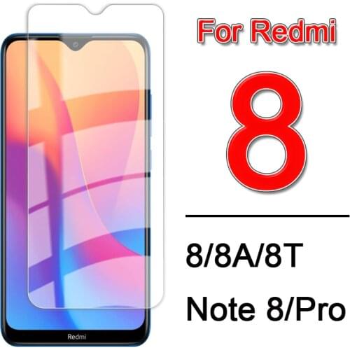 Protective Glass On Redmi Note 8 Pro Screen Protector for Xaomi Redmi Note 8T Glass Safety Film Xiomi Redmi8 T Red Mi 8A Note8