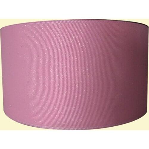 3" inch 75 mm 7.5cm bling shining pure pink free shipping printed grosgrain ribbons for gift decoration