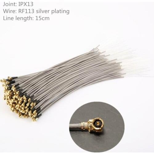 5pcs/100pcs 15cm Gold-plated IPX13 Joint 2.4G Antenna For Receiver/wifi/Bluetooth Replace Parts