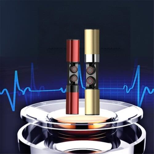 TWS S2 True Wireless Earbuds Bluetooth Earphones Mini Waterproof Headfree with 1200mAh Power Bank For Universal Phone