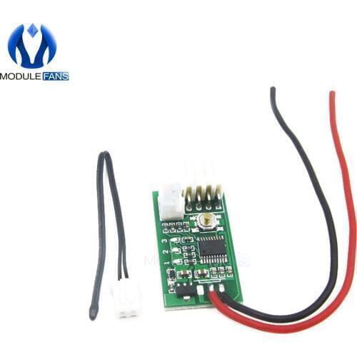 DC 12V PWM 4 Wire Line Fan Temperature Digital Control Controller Speed Regulation for PC Fan Alarm Module Board