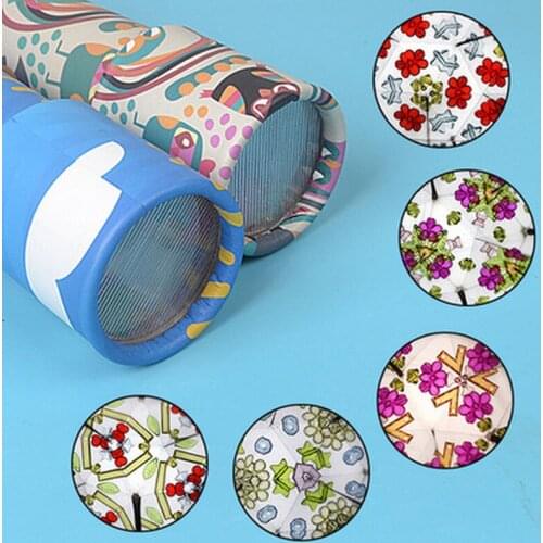 Colorful Cartoon 3D Kaleidoscope Imaginative Fancy World Magic Toddler Sensory Educational Toys For Children Birthday Gift Toy