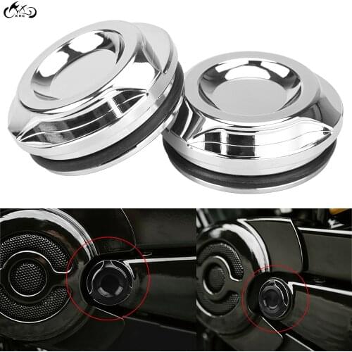 Motorcycle Swingarm Pivot Covers Chrome For Harley V-Rod Muscle VRSCF Street Rod VRSCR Night Rod Special 2006-2017