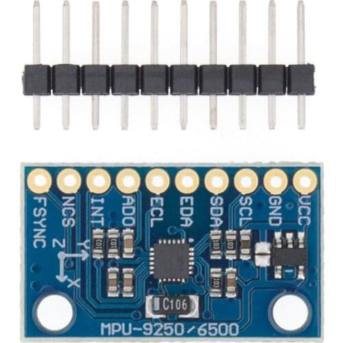 MPU-9250 GY-9250 9-axis sensor module I2C/SPI Communications Thriaxis gyroscope + triaxial accelerometer+triaxial magnetic field
