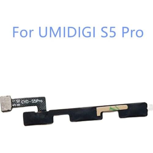 New Original For UMIDIGI S5 Pro 6.39'' Smart Phone Volume Up Down Power Turn On Power Button Flex Cable Side FPC