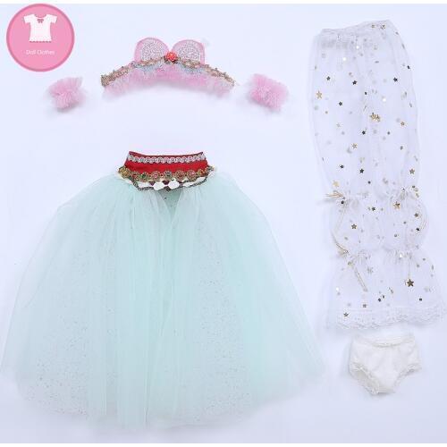 Doll BJD Clothes 1/4 Minifee Alicia Cute Dress Beautiful Doll Clothes For MNF Girl Body Doll Accessories Fairyland