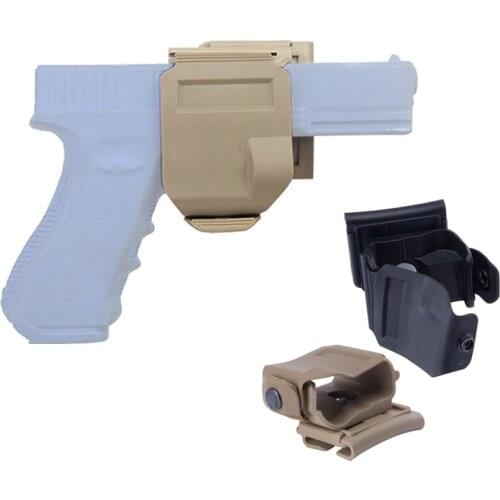 Tactical Airsoft Belt Holster For GLOCK 17 19 22 Military Right Hand Gun Clip Holster Gun Accessories