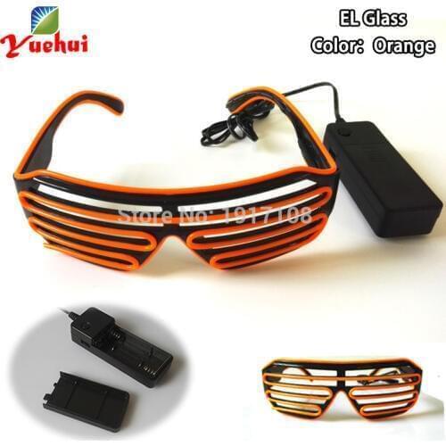 Trendy 10 Color Choice Light up LED Shutter Glasses Adult toys Party decor Gift for Dance,DJ,Club,Show,Vocal concert decoration