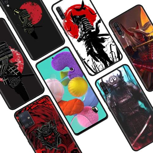 The samurai Japan Phone Case for Samsung Galaxy A51 A71 A21s A12 A31 A41 A32 A02s A11 A72 A52 A42 5G A01 A91 A21 EU Cover