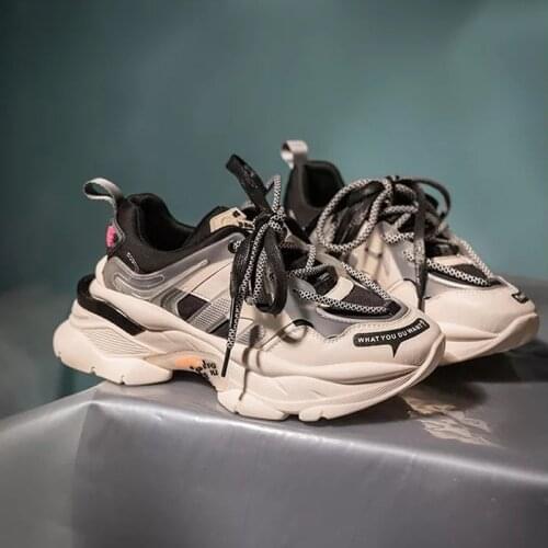 Brand Sneakers Women Platform Shoes Fashion Crystal Bling Sport Shoes Ladies Trainers Casual Chunky Sneakers Women Basket Femme