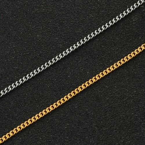 Womens Stainless Steel High-Quality Gold Necklace Hot Selling Jewelry Gift