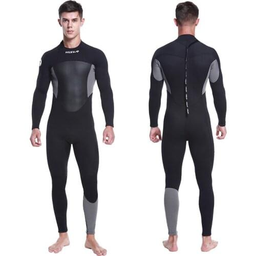 1.5MM Scuba Diving Suit One Piece Men Long Sleeve Keep Warm Wetsuits Spearfishing Rash Guards Surfing Spearfishing Swimsuits