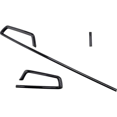 1Set Carbon Fiber Style Interior Air Vent Outlet Cover Trim Frame Accessories Fit for Toyota NEW Corolla 2020