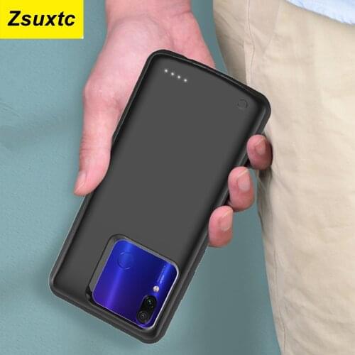 6500 Mah For Xiaomi Redmi Note 7 Battery Case Note 7 Pro Smart Phone Cover Power Bank For Xiaomi Redmi Note 7 Pro Charger Case