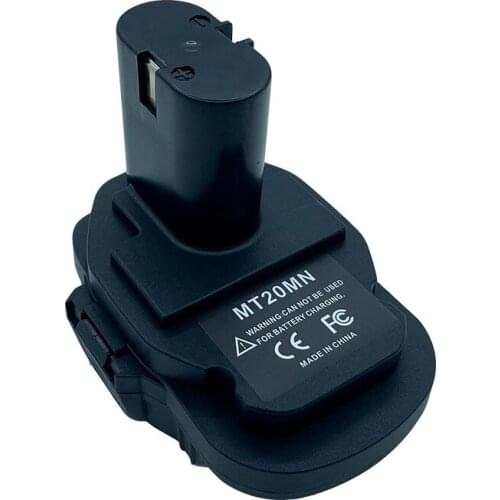 MT20MN 18V Lithium Battery To Ni-Mh Ni-Cd Li-Ion Battery Converter Adapter for Makita Bl1860B/Bl1860/Bl1850B/Bl1850/Bl1840/Bl183