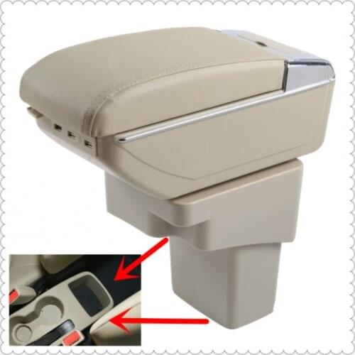 Car Armrest For Hyundai Accent RB Solaris 2011-2016 Centre Console Storage Box Arm Rest 2012 2013 2014 2015