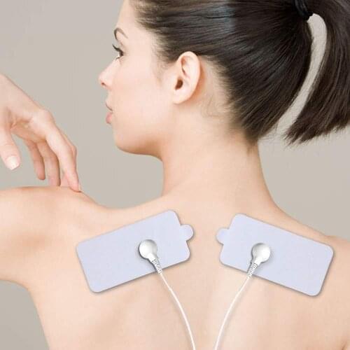 TENS Unit Electrodes 2"x4" rectangular Electrode for TENS Massage Electrode Massage Tens Electric Hydrogel Tense Pad