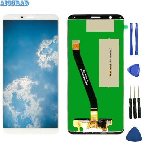 AICSRAD 5.93'' 1920x1080 LCD For HUAWEI MATE SE Display Touch Screen Digitizer none Frame for Huawei Honor7X BND-L34 +tools