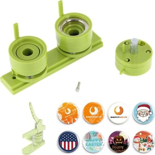 Button Badge Maker Machine Mold 25mm 32mm 37mm 44mm 58mm Interchangeable Die Punching Mould For DIY Button Maker Badge Machine