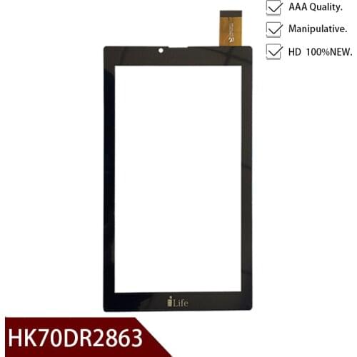 New 7" HK70DR2863 capacitive Tablet PC touch screen external screen panel glass digitizer sensor replacement parts Free shipping