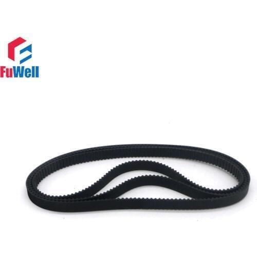 GT2 Timing Pulley Belt 2GT-392/396/400/406/410/430/444/450/460/466/488 Closed Loop Rubber Belt 6/10mm Width Gear Pulley Belt