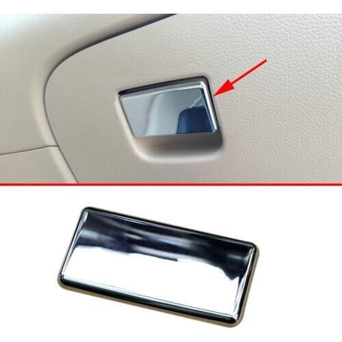 Chrome Parts Fit For Nissan Qashqai 2014-2018 Interior Storage Box Handle Cover Trim Accessories