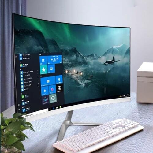 22 Inch 24' 27" 32'' PC 75Hz Curved Monitor Desktop Computer Lcd Display Gamer HD Panel HDMI/DP 32 inch gaming monitor pc gamer