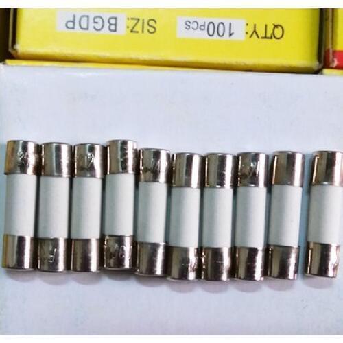 4A FUSE 6*25 MM Ceramic fuse Glass 100 pcs/lot ,new and original