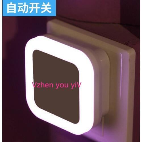 Creative energy-saving plug Nightlight LED light sensing night lamp Infant Baby bedroom bedside lamp