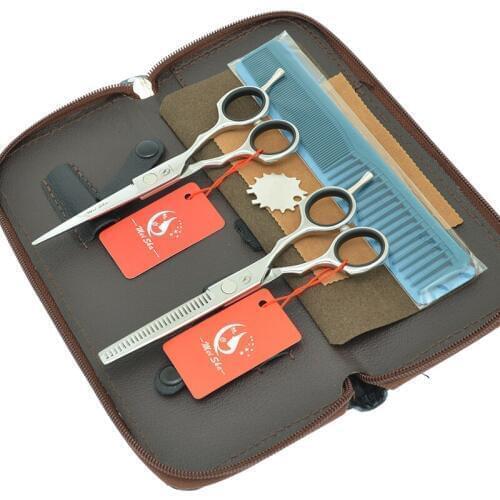 Meisha 5.5" Hairdressing Scissors Kit Hair Cutting Tesoura Barbers Thinning Shears Professional Salon Stylist Accessories A0030A