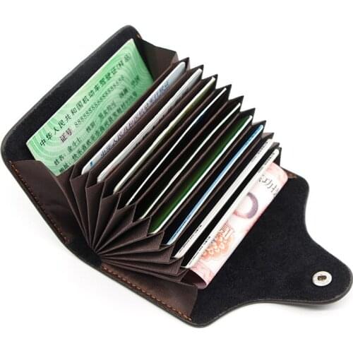 2020 new fashion organ card holder multi-card ID bag small wallet card holder business card holder card credit card holder