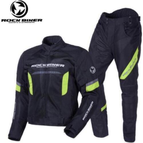 New Rock Biker motorcycle jacket spring and summer mens womens running sports jacket safety racing suit 16