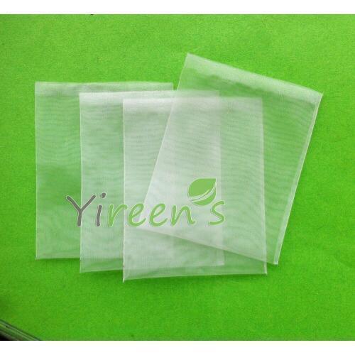 Advanced Custom! 70 X 90mm Nylon filter bag, Heat Sealable, Empty nylon teabags, for filter herb tea, for Chinese medicine