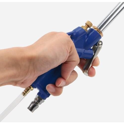 With 100cm Hose Car Engine Oil Cleaner Tool 40cm Engine Water Gun Machinery Parts Engine Care Pneumatic Cleaning Tool High Press