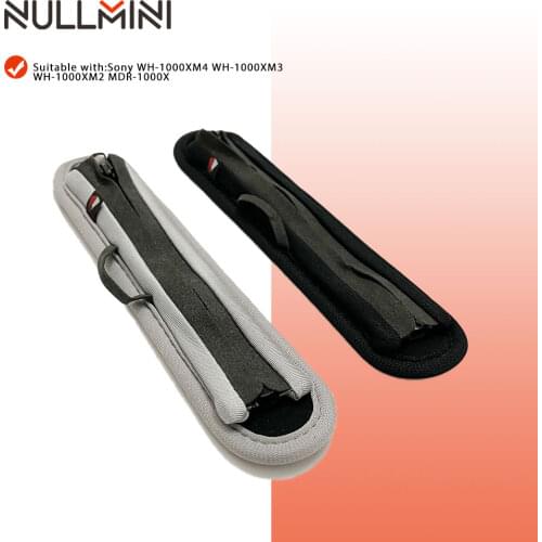 Universal Full Closure for Sony WH-1000XM4 WH-1000XM3 WH-1000XM2 MDR-1000X Headphone Headband Cover Zipper Cushion Protective