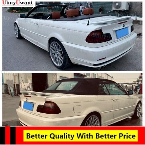 High Quality Abs Material High Kick Car Rear Trunk Racing SPOILER Wing Lip FOR BMW E46 SPOILER 98-06 BMW 3Series 318i 320i 325i