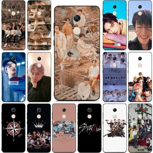 YNDFCNB Stray Kids Phone Case for RedMi note 4 5 7 8 9 pro 8T 5A 4X case